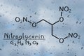 Structural model of Nitroglycerine