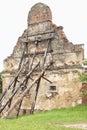 Structural Supports on a Wall of an old Building