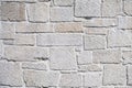 White artificial stone wall Royalty Free Stock Photo