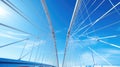 structure cable stay bridge Royalty Free Stock Photo
