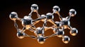 structure carbon atom Royalty Free Stock Photo
