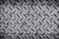 Structure of a Grey, steel Diamond plate