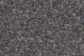 structure of a highway made of crushed stone and other building materials