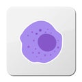 The structure of the monocyte. Monocytes blood cell. macrophage. White blood cell immunity. Leukocyte. Infographics. illustration Royalty Free Stock Photo