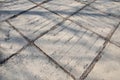 Structure of old sidewalk Royalty Free Stock Photo