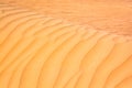 Structure of sand dunes during sunset in Erg Chegaga, Morocco