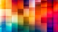 structured squares, creative art abstract colorful blurred background Royalty Free Stock Photo