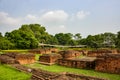 Structures from 2nd BC in Mayadevi Temple Lumbini Royalty Free Stock Photo