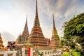 Surrounding structures at the Wat Pho Temple Complex in Bangkok