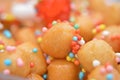 Struffoli christmas italian pie with honey traditional dessert from neaples city