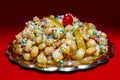 Struffoli, typical Neapolitan pastry