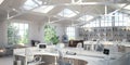 Contemporary office space adaptation