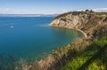 Strunjan cliff, Slovenia Royalty Free Stock Photo