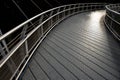 strut, suspended glass roof above the building entrance. bus station, Royalty Free Stock Photo