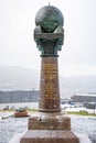 Geodetic Arc Norway Royalty Free Stock Photo