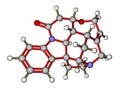 Strychnine, a highly toxic alkaloid