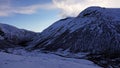 Strynefjellet valley near Stryn in Norway