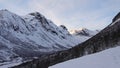 Strynefjellet valley near Stryn in Norway