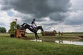 Strzegom Horse Trials, Morawa, Poland - June, 25, 2022: New Zealander Tim Price on horse Polystar I, on the Cross Country