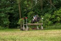 Strzegom Horse Trials, Morawa, Poland - June, 25, 2022: New Zealander Tim Price on horse  Polystar I, on the Cross Country Royalty Free Stock Photo