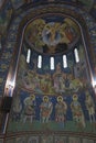 Sts. Cyril and Methodius church interior in Ljubljana. Royalty Free Stock Photo