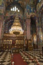 Sts. Cyril and Methodius church interior in Ljubljana. Royalty Free Stock Photo