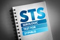 STS - Serologic Test for Syphilis acronym