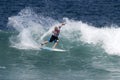 Stu Kennedy surfing in the Triple Crown Hawaii