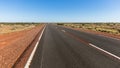The Stuart highway crosses Australia from north to south Royalty Free Stock Photo