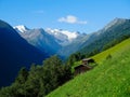 Stubai Alps in Austria Royalty Free Stock Photo