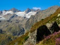 Stubai Alps in Tyrol Royalty Free Stock Photo