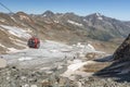 Stubai cable cars to the Top of Tyrol in the Stubai Alps, Austria