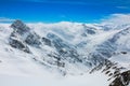 Stubaier Gletscher Landscape Royalty Free Stock Photo