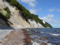 The Stubbenkammer coast in the Ruegen island, Germany Royalty Free Stock Photo