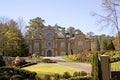 Stucco Mansion on Hill Royalty Free Stock Photo