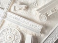 Stucco moulding Royalty Free Stock Photo