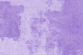 Stucco plaster surface, concrete wall background texture of purple painted cement Royalty Free Stock Photo
