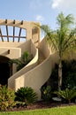 Stucco Stairway