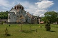 Studenica monastery, 12th-century Serbian orthodox monastery located near city of Kraljevo Royalty Free Stock Photo