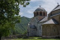 Studenica monastery, 12th-century Serbian orthodox monastery located near city of Kraljevo Royalty Free Stock Photo