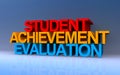 student achievement evaluation on blue