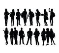 Student Activity Silhouettes