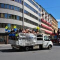 Student celebrations at Kungsholmen in Stockholm