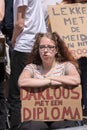 Student Demonstration From The Not My Fault At Amsterdam The Netherlands 11-6-2022 Royalty Free Stock Photo