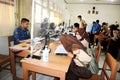 A student is enrolling in a senior high school in Java, Indonesia. New student registration in high school