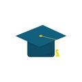 Student graduation hat Royalty Free Stock Photo