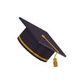 Student graduation hat Royalty Free Stock Photo