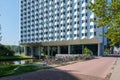Student housing on the campus of the Delft University of Technology, Netherlands Royalty Free Stock Photo