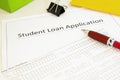 Student loan application