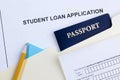 Student Loan Application Royalty Free Stock Photo